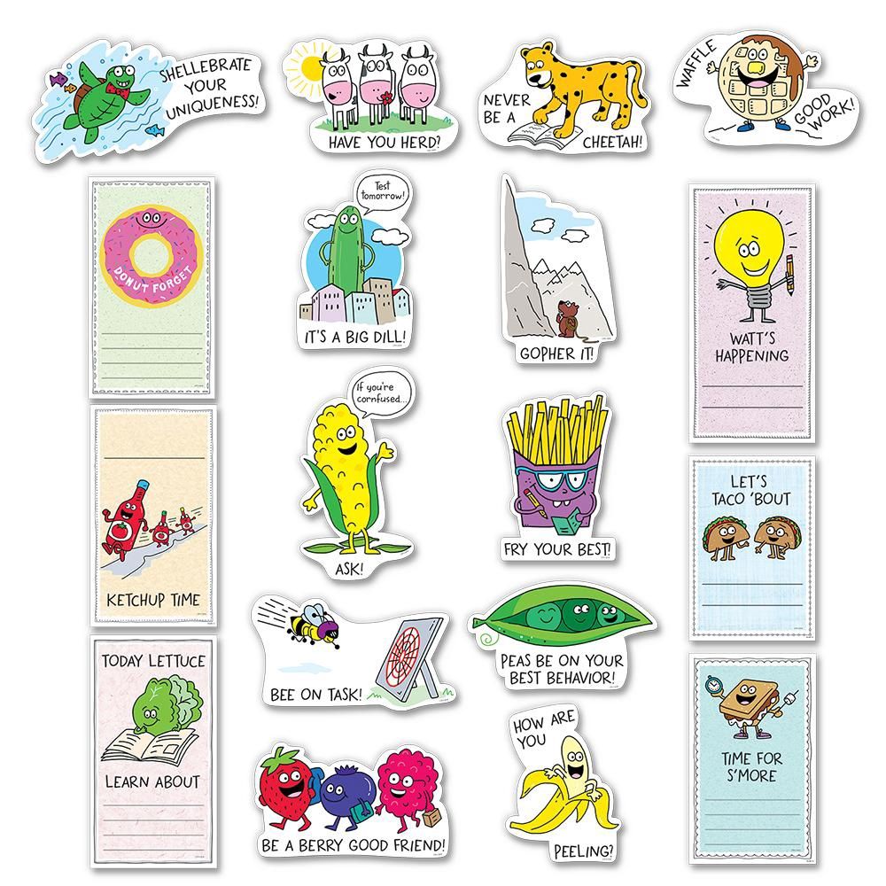 So Much Pun! Mini BBS Positive Phrases &amp;amp; Reminders