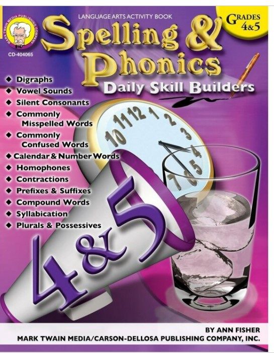 Spelling &amp;amp; Phonics Resource Book Grade 4-5
