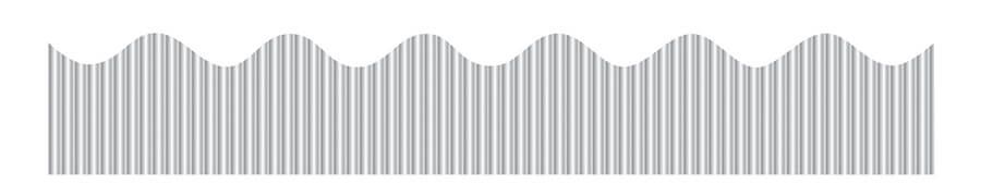 Silver (25 ft) Decorative Metallic Trim