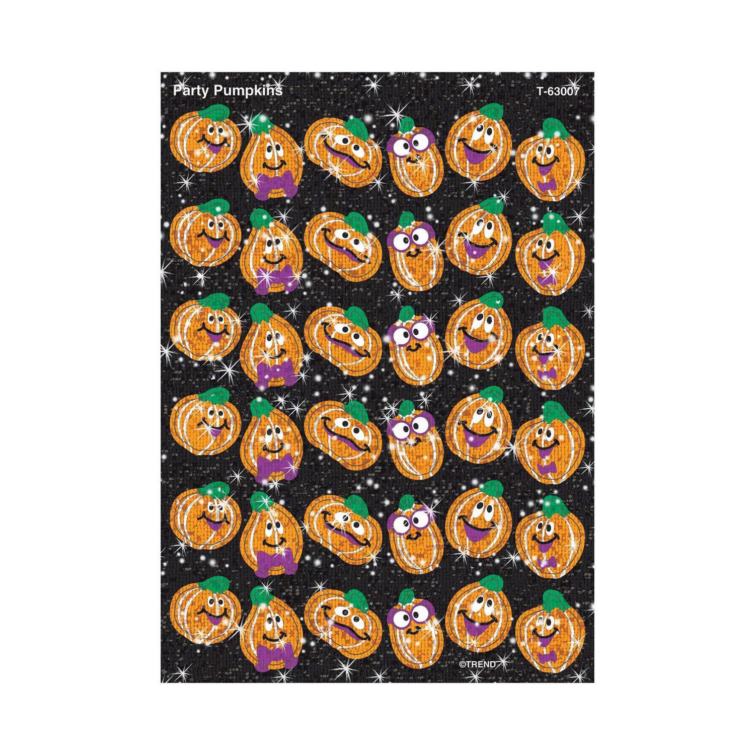 Stickers Party Pumpkins Sparkle