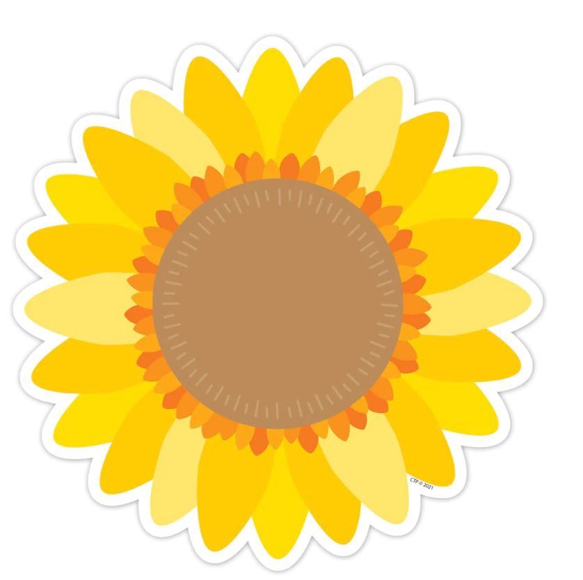 Sunflower 6&quot; Designer Cut-Outs