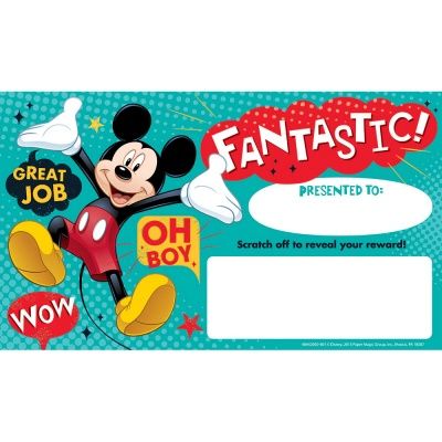 Mickey Scratch Off Rewards