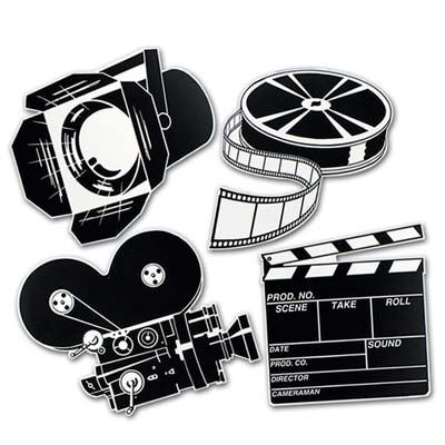 (13x17) Movie Set Cut Outs