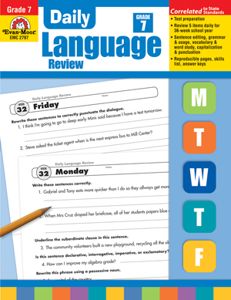 (GR 7) Daily Language Review