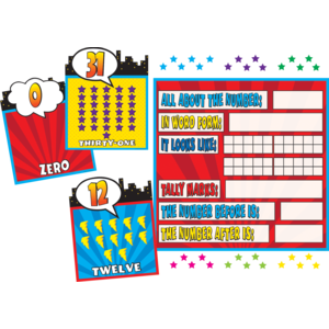 Superhero Counting 0-31 BBS