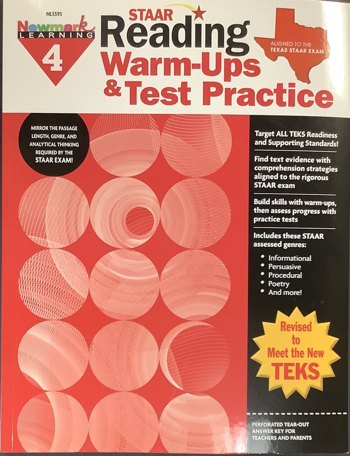 (revised) STAAR GR 4 Reading Warm Ups &amp;amp; Test Practice