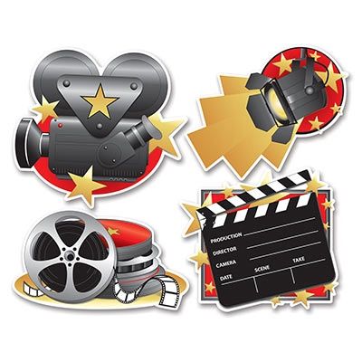 (14x16) Movie Set Cut Outs
