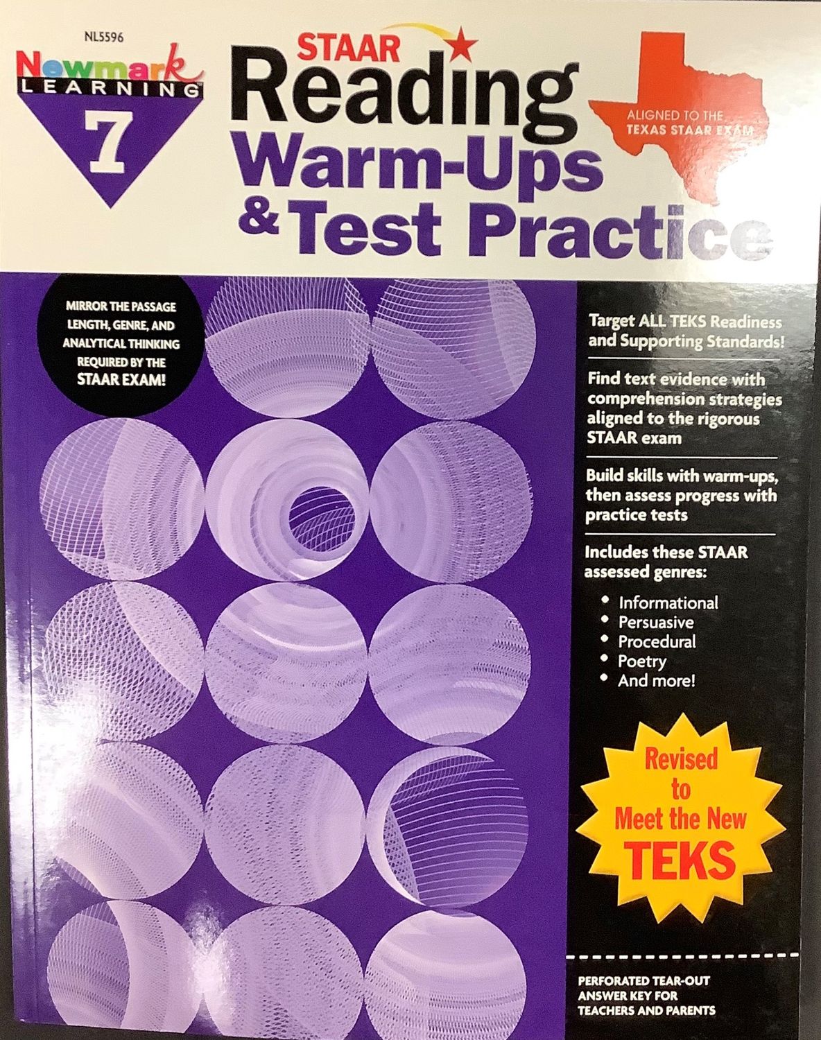 (revised) STAAR GR 7 Reading Warm Ups &amp;amp; Test Practice