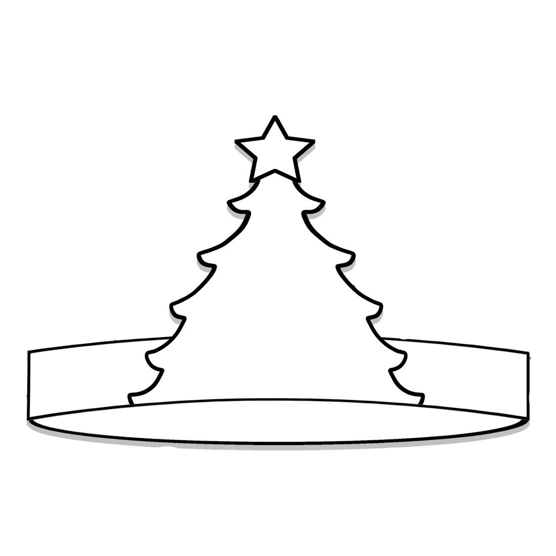 (12 pk) Color Your Own Tree Crown