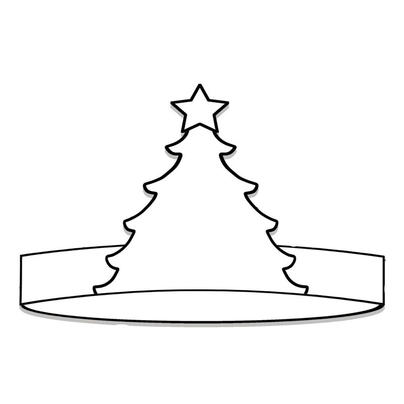 (12 pk) Color Your Own Tree Crown