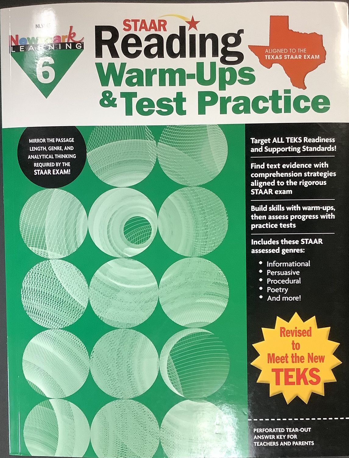 (revised) STAAR GR 6 Reading Warm Ups &amp;amp; Test Practice