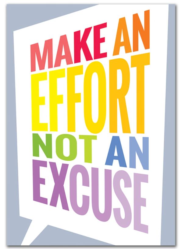 Make an Effort... Inspire U Poster