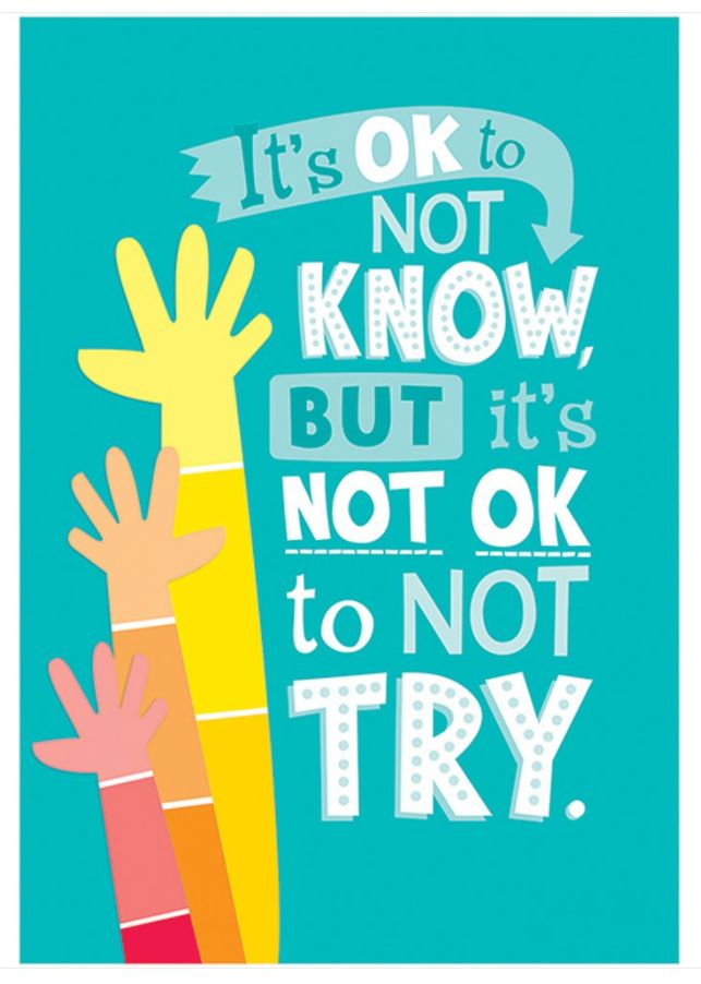 It&#39;s OK to Not Know... Inspire U Poster
