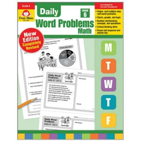3096 (GR 6) Daily Word Problems