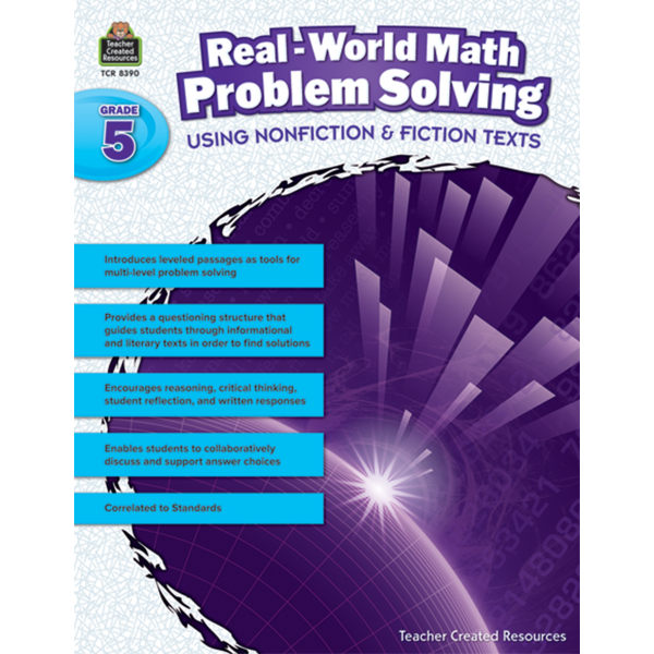 GRADE 5 Real World Math Problem Solving Workbook