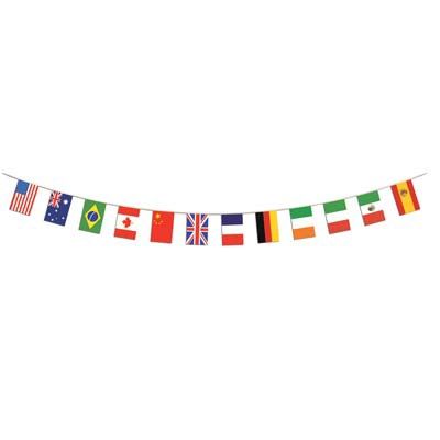 12"x14'6" Intl Flag Pennant Banner