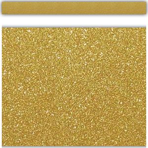 Gold Shimmer Straight Border Trim
