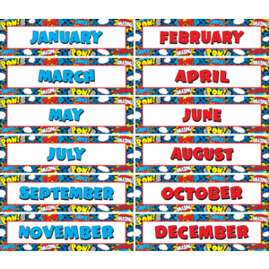 Superhero Monthly Headliners