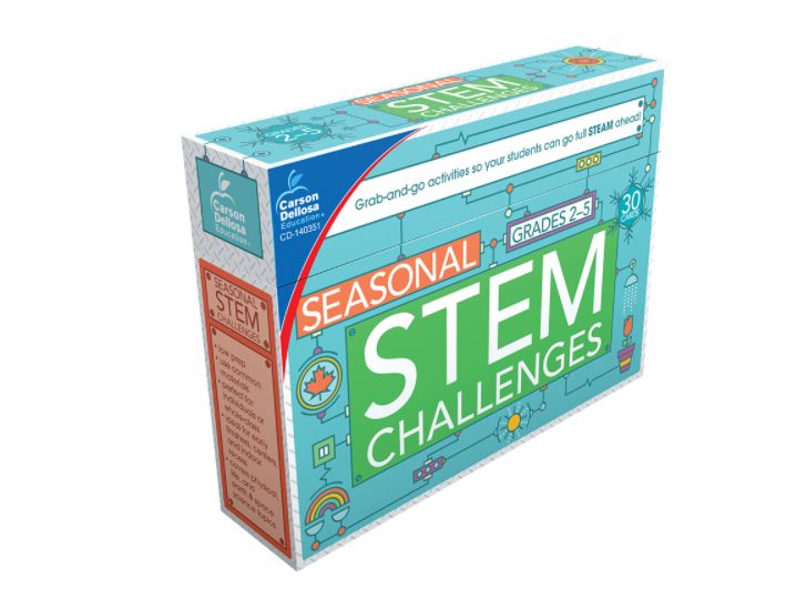Seasonal STEM Challenges Learning Cards