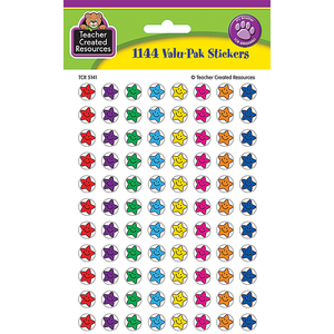 Mini Stickers Smiley Stars Valu-Pak