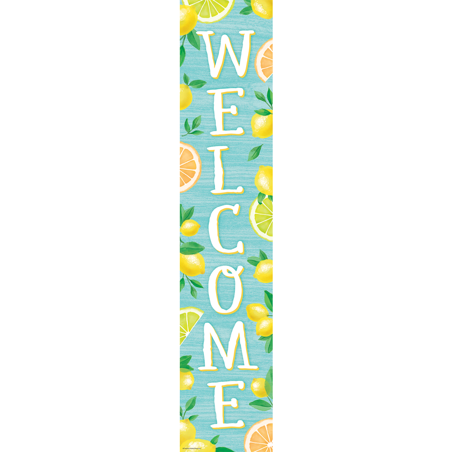 Lemon Zest Welcome Banner