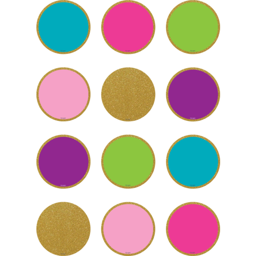 Mini Confetti Colorful Circles Accents