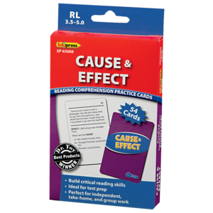Cause and Effect Blue Practice Cards