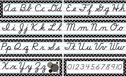 Cursive Black Polka Dots Mini BBS