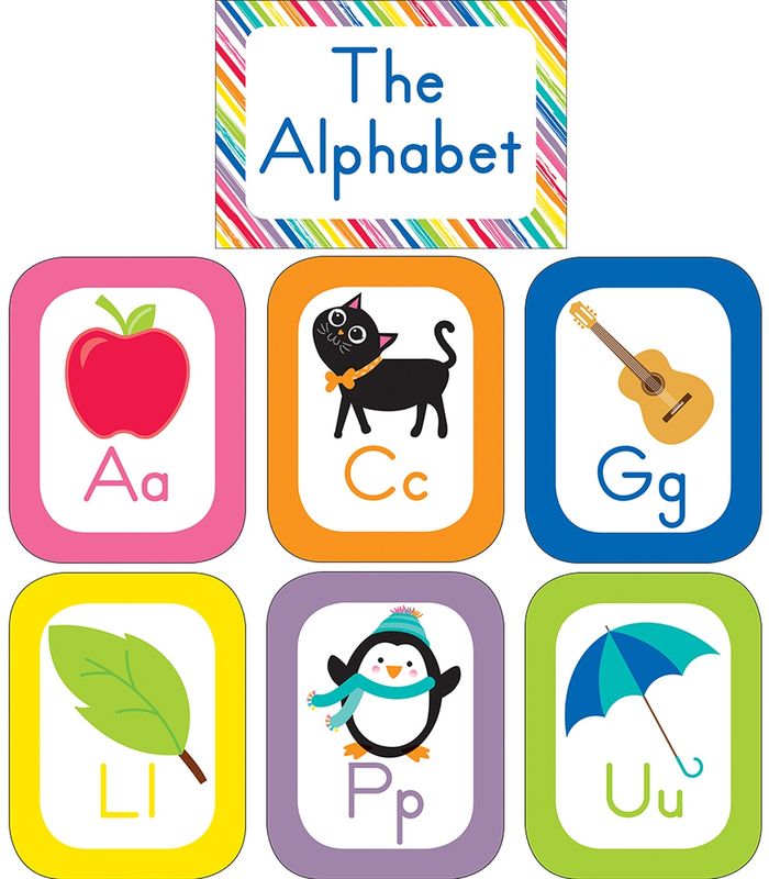 BBS Just Teach Alphabet Cards
