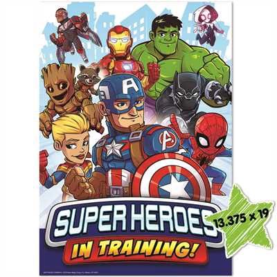 Poster Marvel Super Hero Adventure in Training