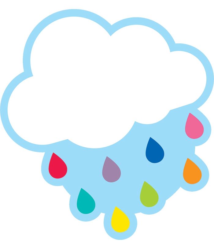Cloud &amp; Rain Cut Outs