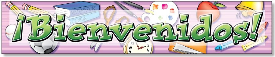 Bienvenidos Banner
