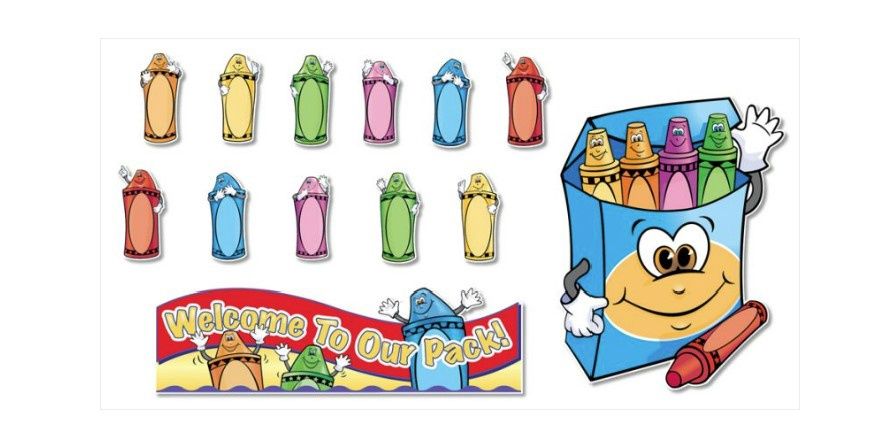 Crayons Welcome to Our Pack BBS
