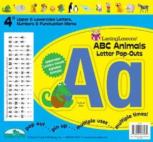 4&quot; ABC Animal Letters