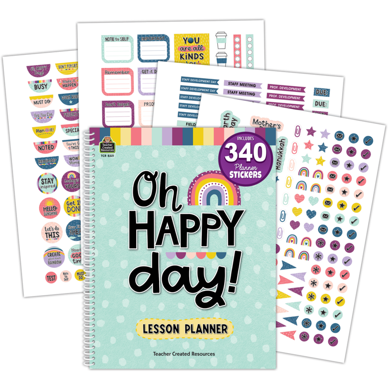 Oh Happy Day Lesson Planner