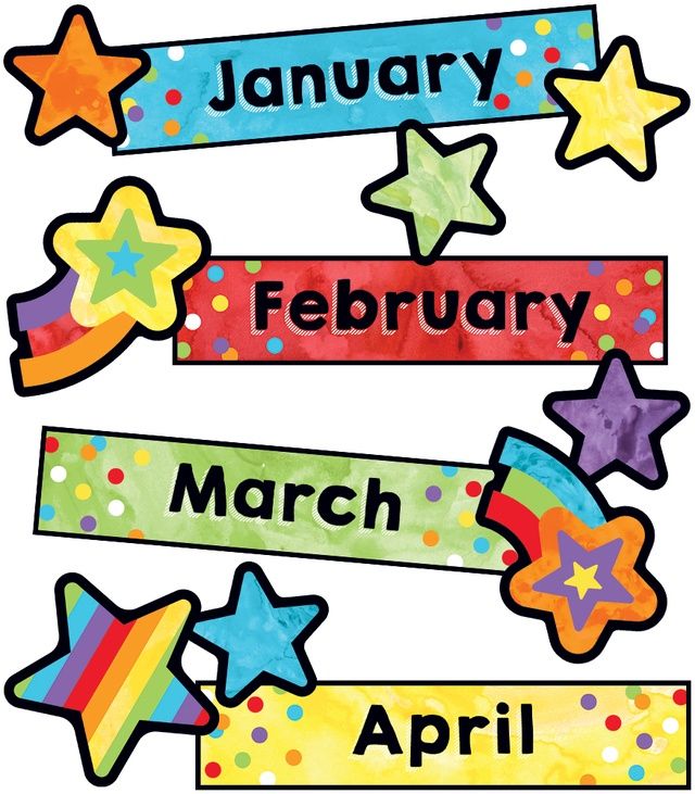 Celebrate Learning Months of the Year Mini BBS