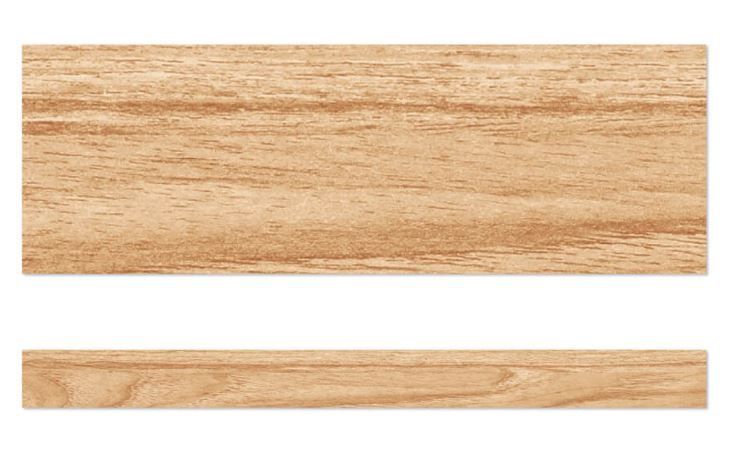 Light Wood Grain Straight Border