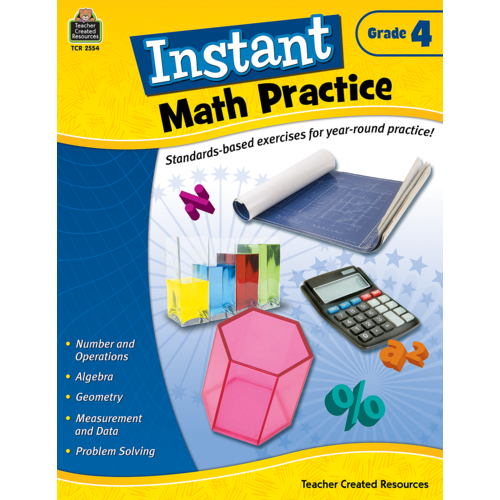 Instant Math Practice Grade 4