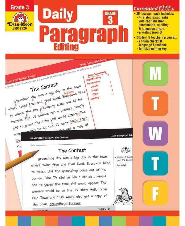 2726 (GR 3) Daily Paragraph Editing