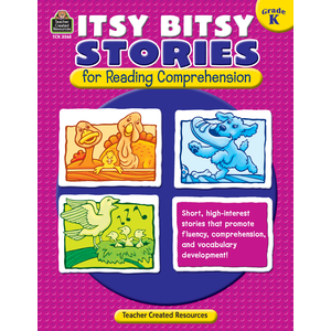 Itsy Bitsy Stories for Reading Comprehension Grade K