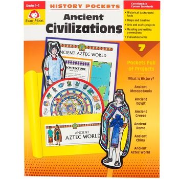 3701 (GR 1-3) Ancient Civilizations History Pockets Book