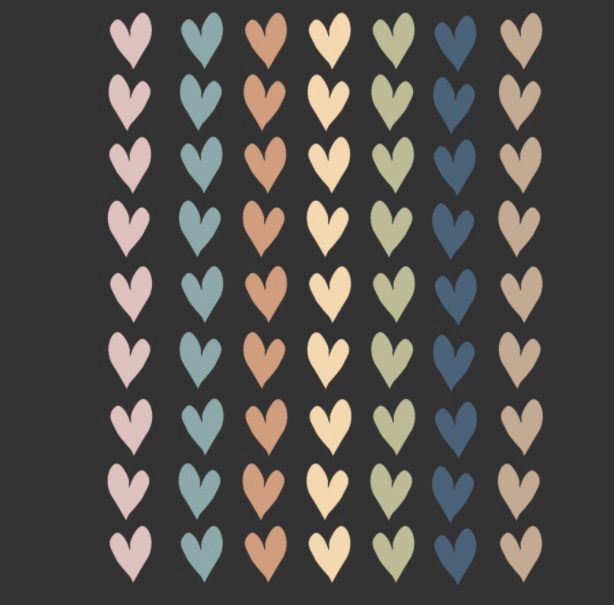 Everyone is Welcome Hearts Mini Stickers