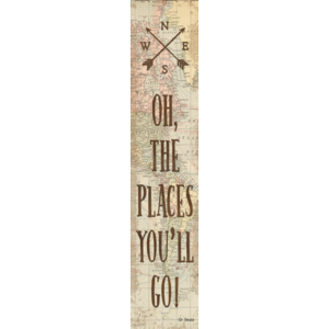 Travel the Map Oh, the Places You&#39;ll Go! Banner