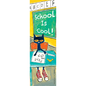Bookmarks Pete the Cat School is Cool