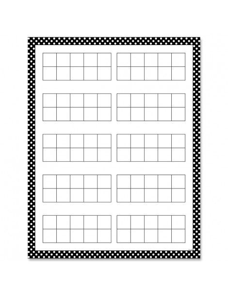 Ten Frames Chart