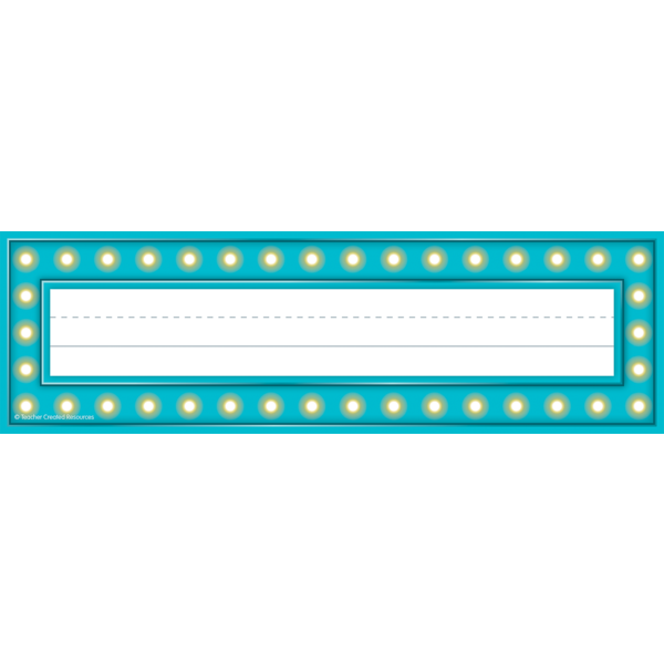 Marquee Flat Name Plates