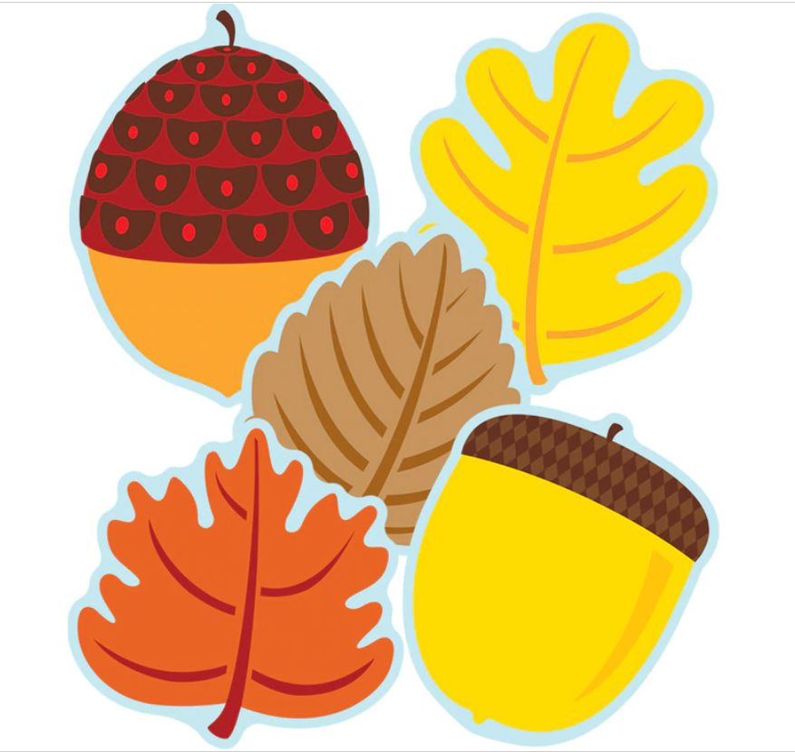 Leaves &amp;amp; Acorns Cut Outs