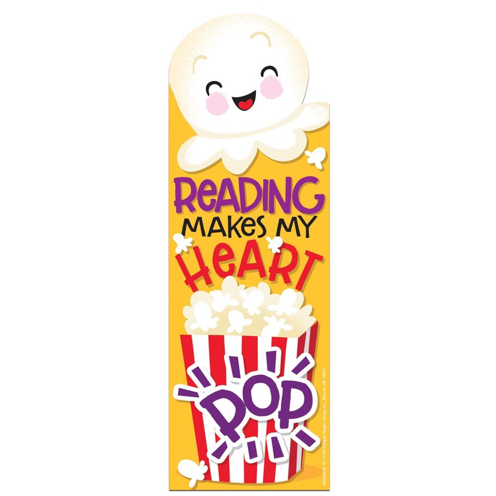 Popcorn Scented Bookmarks