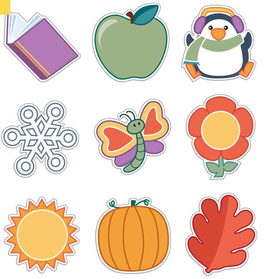Year-Round Seasonal Mega Pack Cutouts