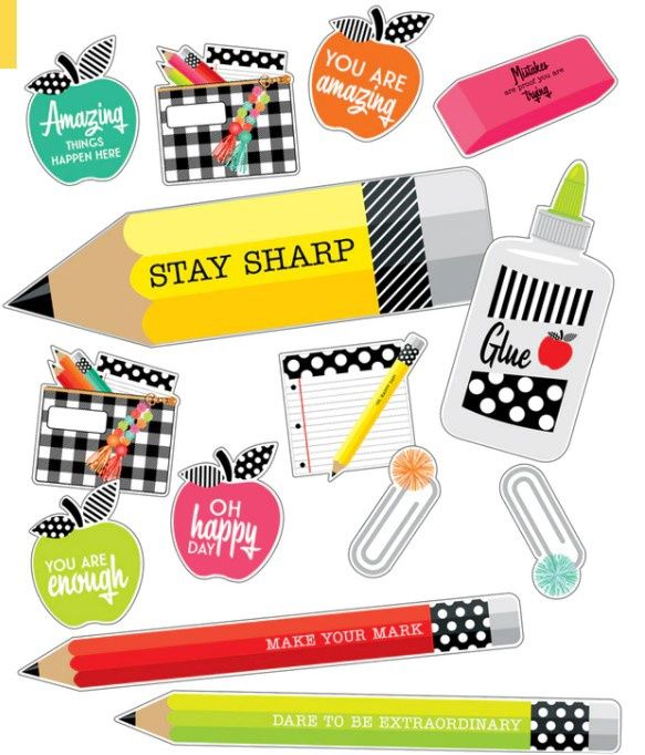 Black, White &amp;amp; Stylish Supplies Mini BBS